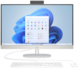 HP 27-cr0129ns All-in-One 27 pulg. Intel Core i5, 16 GB RAM, 512 GB SSD, Blanco