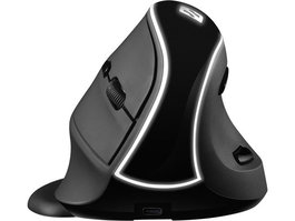 Sandberg Wireless Vertical Mouse Pro Ratón Ergonómico Inalámbrico Recargable