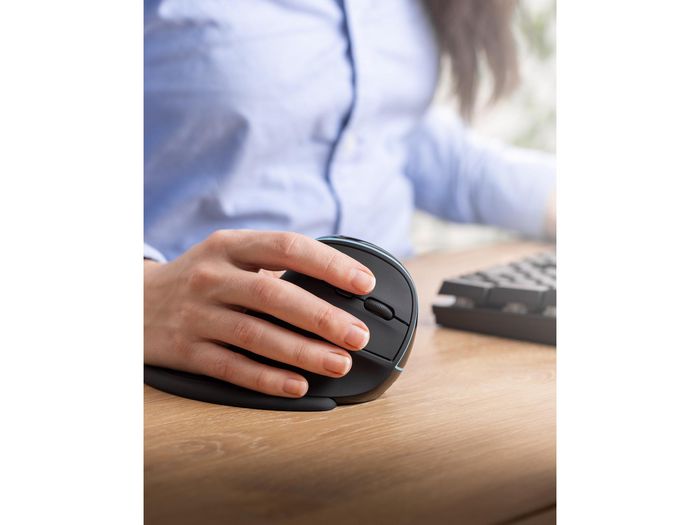 Sandberg Wireless Vertical Mouse Pro Ratón Ergonómico Inalámbrico Recargable
