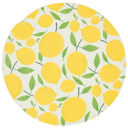 Home Deco Factory Bain De Soleil Individual Limones Diámetro 38 cm