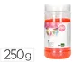 Liderpapel Purpurina Fantasía Color Metálico Naranja Pastel Bote 250 gr