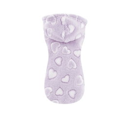 Nayeco Sudadera con Capucha Corazón Lila para Perro, 45 cm
