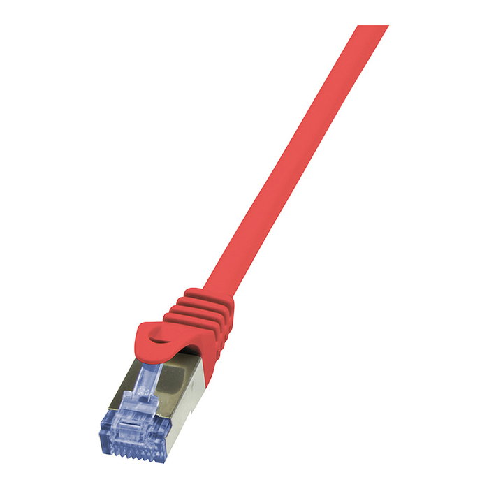 LogiLink Cable de parcheo CAT6A S/FTP AWG26 PIMF, 1,00 m, rojo LogiLink Cable de parcheo CAT6A S/FTP AWG26 PIMF, 1,00 m, rojo