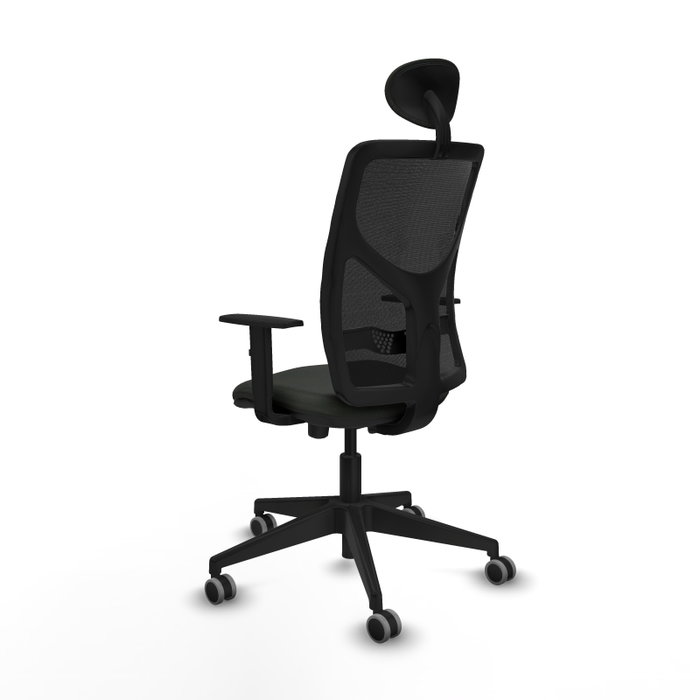 PIQUERAS Y CRESPO Silla de oficina Motilla con mecanismo Sincro/Traslack y cabecero fijo PIQUERAS Y CRESPO Silla de oficina Motilla con mecanismo Sincro/Traslack y cabecero fijo