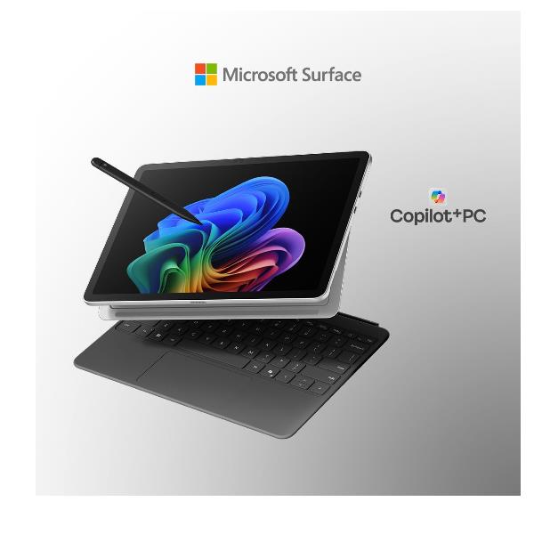 Microsoft Surface Pro Copilot+ PC Intel Series 3, 64GB, 512GB, 13 pulg, Platino