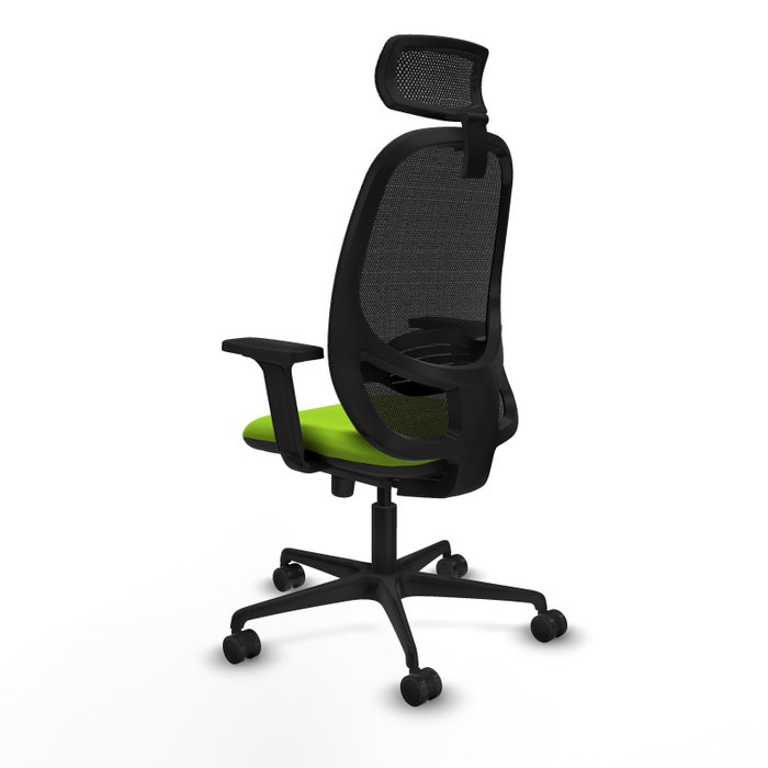 PIQUERAS Y CRESPO Silla de oficina Cilanco Sincro Pistacho y Negro PIQUERAS Y CRESPO Silla de oficina Cilanco Sincro Pistacho y Negro