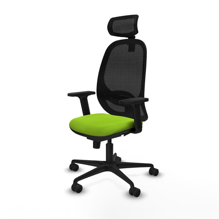 PIQUERAS Y CRESPO Silla de oficina Cilanco Sincro Pistacho y Negro PIQUERAS Y CRESPO Silla de oficina Cilanco Sincro Pistacho y Negro