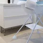 Beaba Reposapiés para bañera Camélé'O, plegable, blanco - BEA3384349204075