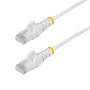 StarTech.com Cable de red Cat6 U/UTP 0,25 m Blanco N6PAT25CMWHS