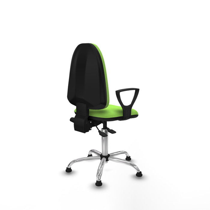 PIQUERAS Y CRESPO Silla de oficina Aýna con mecanismo Asincro, color Pistacho