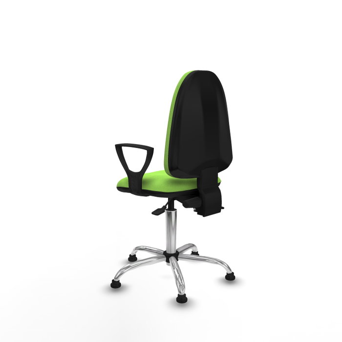 PIQUERAS Y CRESPO Silla de oficina Aýna con mecanismo Asincro, color Pistacho