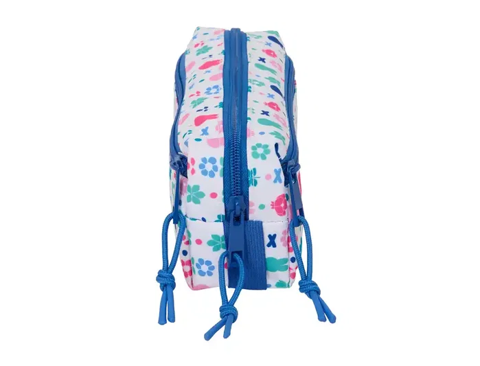 Safta Estuche Portatodo Triple Miffy Bunny con Goma Elástica 22cm