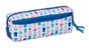 Safta Portatodo Triple Pequeño con Goma Elástica, 22 cm (22x8.5x6 cm), Organizador para Escritorio