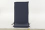 DKD Home Decor Cojin Silla Boho Exterior Azul Marino Negro 4 x 115 x 42 cm