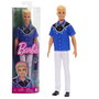 Barbie Muñeco Ken Fashionista Look Oeste HRH25 Mattel Ropa Inspirada en el Oeste Camisa Azul y Negra