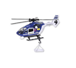 JugaToys Helicóptero de Policía, Bomberos o Emergencias con luces y sonidos
