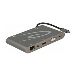 DeLOCK Dockingstation USB Type-C™ 3.1 4K 30 Hz Gris