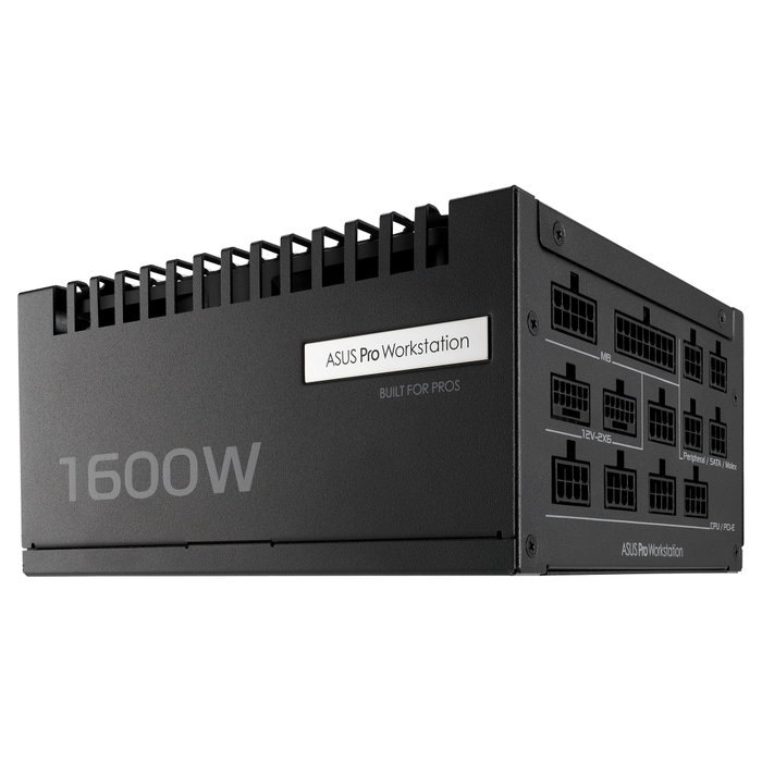 ASUS Pro WS 1600W Platinum 80 PLUS Platinum Totalmente Modular ASUS Pro WS 1600W Platinum 80 PLUS Platinum Totalmente Modular