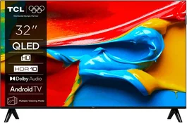 TCL 32V4C Televisor 32" QLED HD Ready Android TV 60Hz Dolby Atmos Smart TV