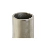 DKD Home Decor Jarrón de Aluminio Plateado 15x15x26 cm