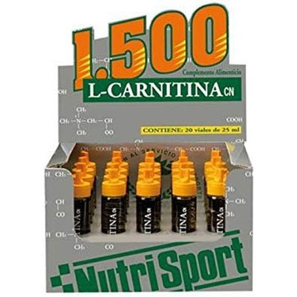 NUTRISPORT L-Carnitina 1500 Naranja 20 viales