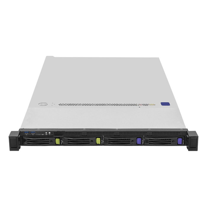 ASRock 1U4L2E-B650 Barebone Rack 1U, Socket AM5, Chipset B650, Compatible con AMD EPYC 4004, Ryzen 7000/8000/9000 Series, 4x DDR5, 2x PCIe 4.0 x16, 650W PSU Platinum