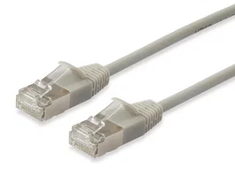 Equip Cable de red Cat6a F/FTP Slim 15m Beige