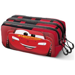 Disney Cars 3 Estuche Portatodo Trick FAN 2.2 Speed Rojo