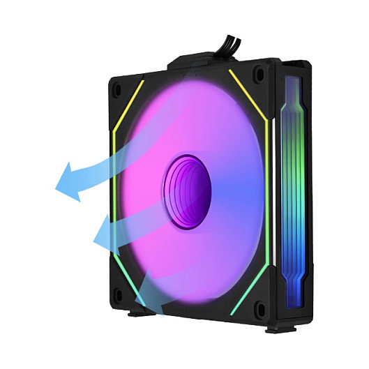Lian Li UNI FAN SL-INF Wireless ARGB PWM - Reverse Blade 120mm