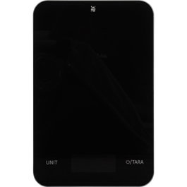 WMF Báscula de cocina digital negra 23 x 15 cm