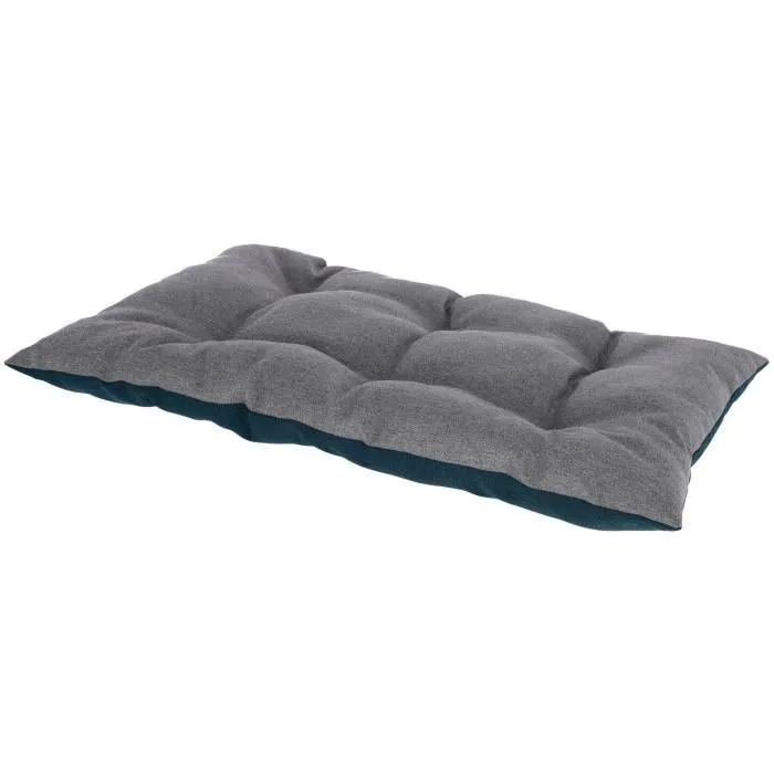 Kerbl AUC1732946451482 Colchón de suelo reversible ELY Gris/gasolina 75 x 115 cm