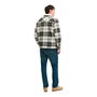 Camisa de Manga Larga Hombre Jack & Jones Jjzac Teddy Overshirt Ls Oliva 40