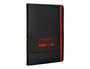 Antartik Cuaderno A5 Hojas Puntos Tapa Dura Negro y Rojo 100 Hojas 80 gr FSC