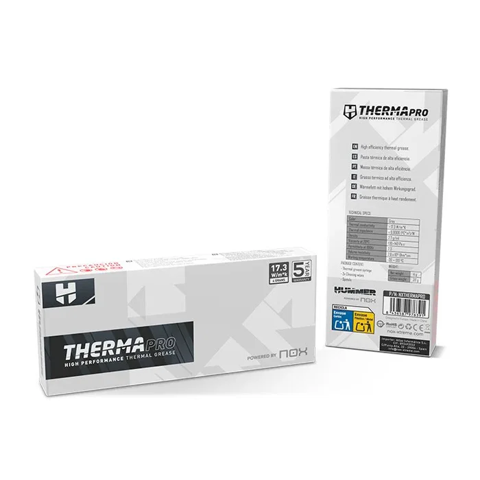 Nox Hummer Therma PRO Pasta Térmica 4g Gris Nox Hummer Therma PRO Pasta Térmica 4g Gris