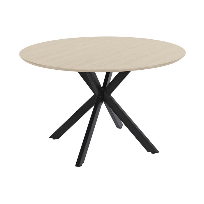 DKD Home Decor Mesa de Comedor de MDF y Hierro 120x120x75 cm DKD Home Decor Mesa de Comedor de MDF y Hierro 120x120x75 cm