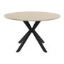 DKD Home Decor Mesa de Comedor de MDF y Hierro 120x120x75 cm