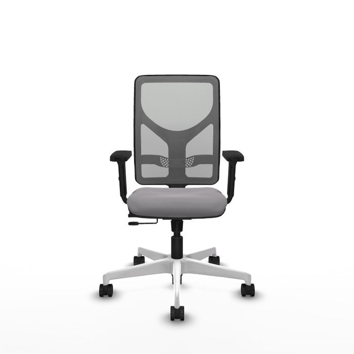 PIQUERAS Y CRESPO Silla de oficina Motilla Gris con mecanismo Sincro/Traslack