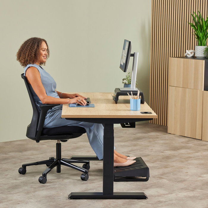 Fellowes Breyta Reposamuñecas para Teclado Compacto Azul