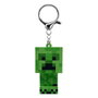 KIDS LICENSING Llavero figura 3D con luz Minecraft Flashies