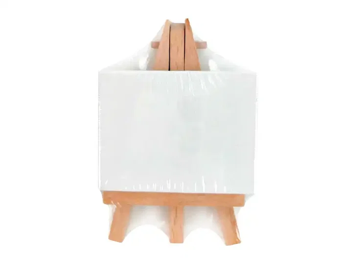 Liderpapel Mini Lienzo con Caballete 6x8 cm 280g/m2 Certificado FSC