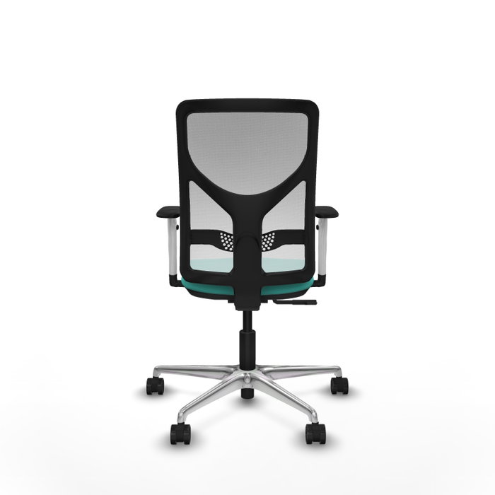 PIQUERAS Y CRESPO Silla de oficina Motilla con mecanismo Sincro, Turquesa y Blanco PIQUERAS Y CRESPO Silla de oficina Motilla con mecanismo Sincro, Turquesa y Blanco
