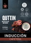 Quttin Cafetera de Inducción 3 Servicios Black