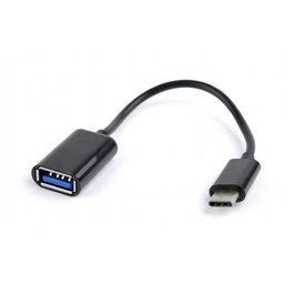 Gembird Adaptador OTG USB A Tipo C (M) - Conector para Datos y Carga