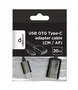 GEMBIRD Adaptador OTG USB Tipo C Macho, Conector USB A a USB-C (OTG)