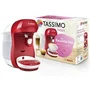 Cafetera de Cápsulas Bosch Tassimo Happy/ Blanca y Roja