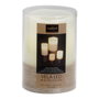 The Candle Factory Vela LED con Base de Cuerda Crema