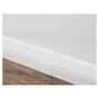 DeLOCK 22088 Canaleta autoadhesiva con tapa deslizante 40 x 19 mm, 2 unidades, Blanco