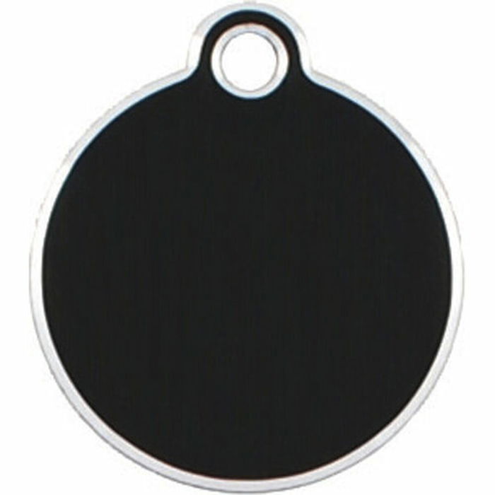 Placa identificativa para collar Imarc Circle Negro
