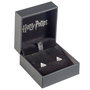 THE CARAT SHOP Pendientes Deathly Hallows plata