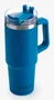 Thermos TRAVELMUG900BL Taza de Viaje/Termos 900 ml Azul, Acero Inoxidable Doble Pared, A Prueba de Fugas, Asa Integrada, Ideal para Café Caliente o Bebidas Frías